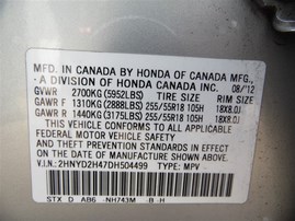2013 Acura MDX Tech Silver 3.7L AT 4WD #A23836
